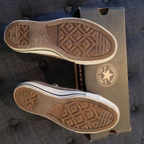 ALL STAR CONVERSE UNISEX CHARCOAL GRAY - Picture 5 of 10